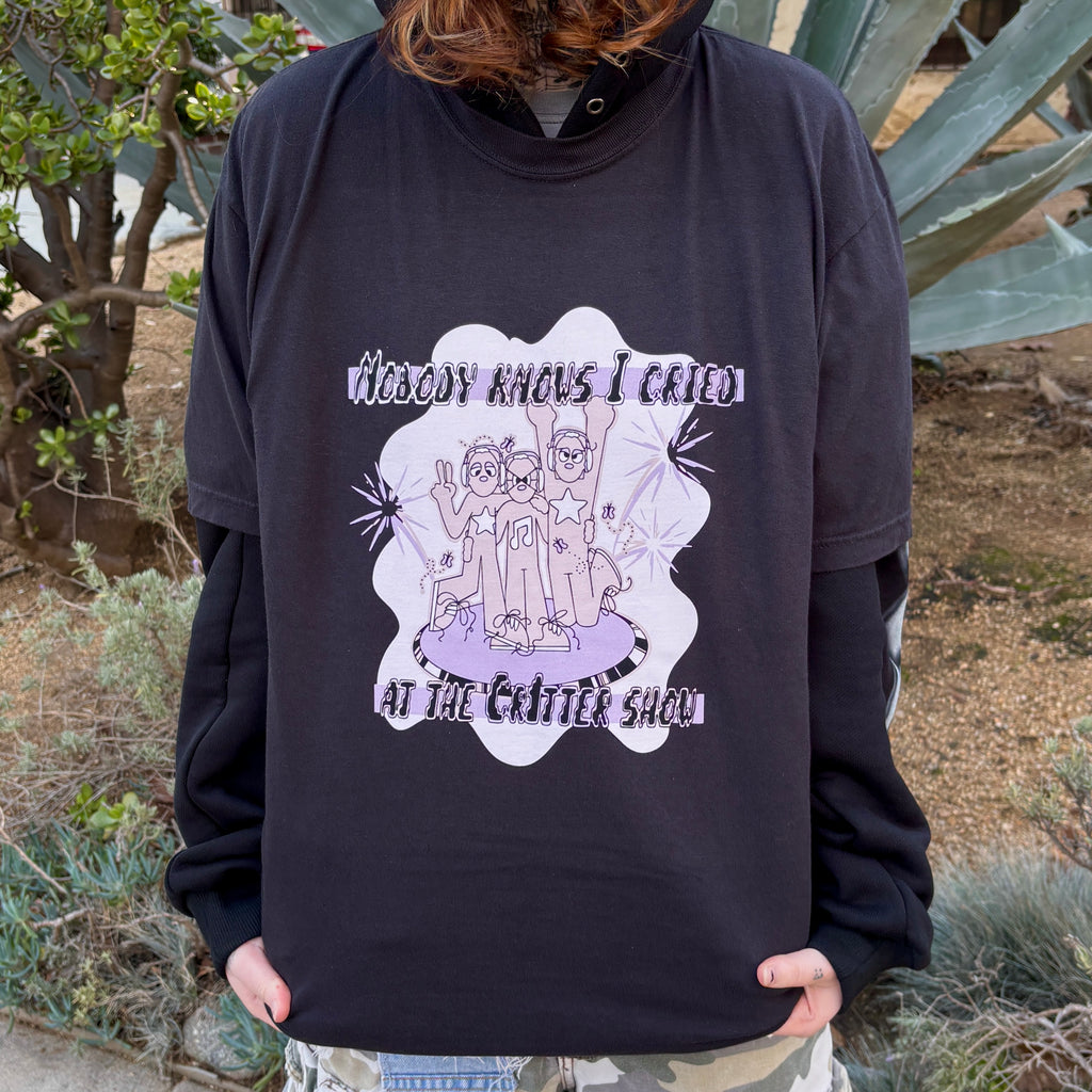 nobody knows i cried ~ tour t shirt