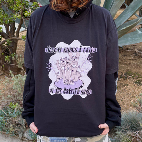 nobody knows i cried ~ tour t shirt