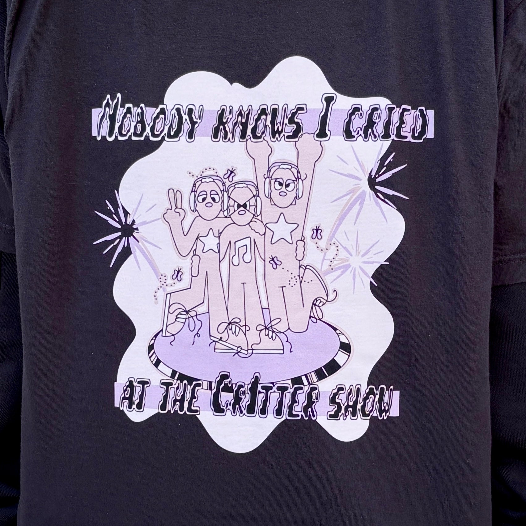 nobody knows i cried ~ tour t shirt